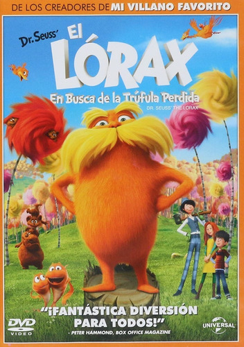 El Lorax En Busca De La Trufula Perdida Pelicula Dvd
