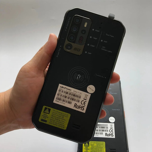 Celular Ulefone Armor 11 5g Uso Rudo 8gb 256gb Dual Sim 48mpx Negro (Reacondicionado)