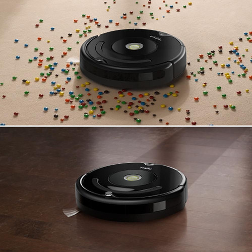 Aspiradora robot iRobot 600 Roomba 675 negra 120V/240V
