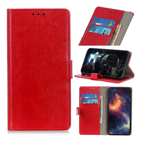 Funda Para Oppo A52/a72/a92, Funda Móvil Libro Cuero Ca A641