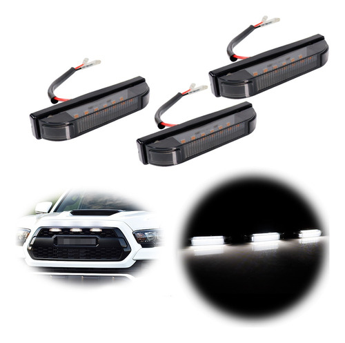 Luz Parrilla Delantera Led Drl Para Toyota Fj Cruiser2007-14