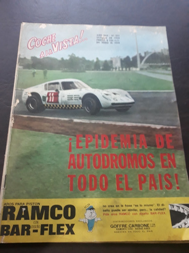 Revista Coche A La Vista N°255 Fiat 600 E 800 Cupe Retenes