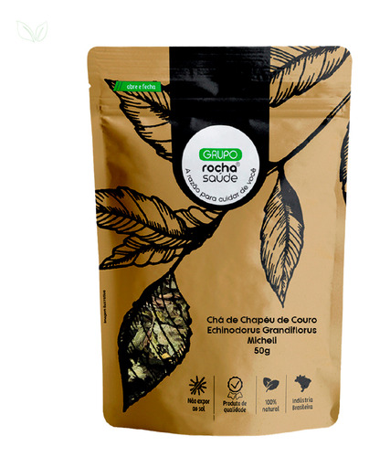 Chapéu De Couro Chá Premium 100% Natural Alta Qualidade 30g