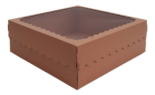 Imagen 2 de 2 de Caja Microcorrugado Para Desayuno Oslo 30x30x12 X10 U