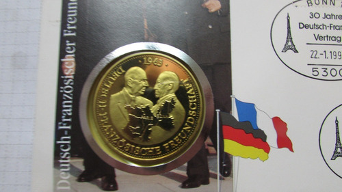 Alemania 1993 Medalla Amistad Francia - Alemania F1