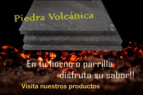 3 Piezas!!piedra Volcánica Para Horno-pizzas-  De 40cmx60cm