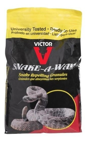 Imagen 1 de 4 de Snake-a-way 10 Libras. Gránulos Repelentes De Serpientes