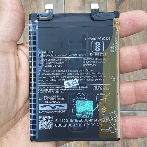 Bate Para Xiaomi Redmi Note 11 Pro 5g Bn5e 5000mah