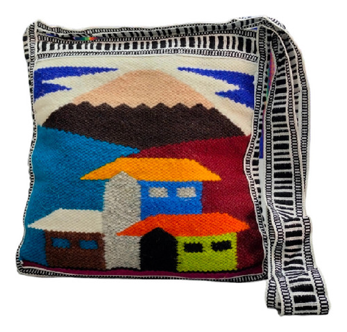 Bolso Cartera Tejido Andino Artesanal 