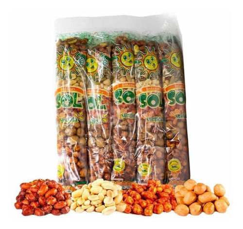 Botana Surtida Cacahuate Garbanzo Pepitas Etc Sol 1.850 Kg 