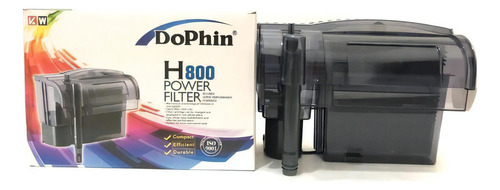 Filtro externo Dophin H800 1020l/h para acuario, voltaje 110v