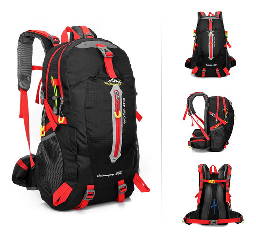 1 Mochila De Viaje Resistente Al Agua De 40 Litros, Para