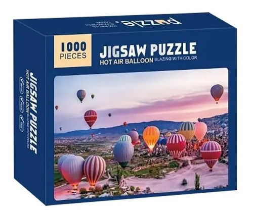 Rompecabezas 1000 Piezas Globos Aerostáticos Puzzle Paisaje