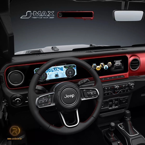 Kit Conversion Cluster Digital Carobotor Jeep Jl Gladiador