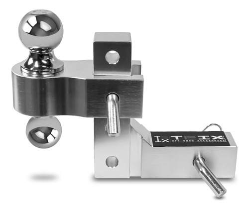 Enganche De Remolque Ajustable Altura Y Posicion Aluminio
