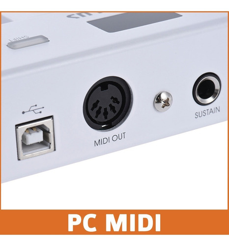 Imagen 7 de 10 de Promo Midiplus X4 Mini Teclado Midi 49 Teclas Sensitivo Usb