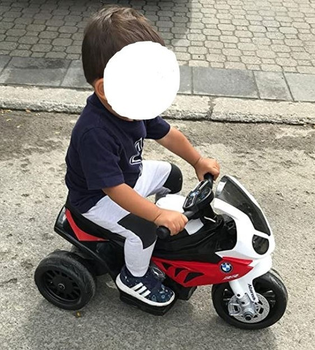 Imagen 9 de 10 de Moto Triciclo Batería Eléctrica Bmw Trike 6v Rr S1000 Niños