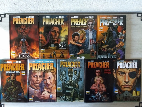 Preacher Coleção Completa Vol.1 Ao 9 - Capa Dura - Vertigo (Usado)