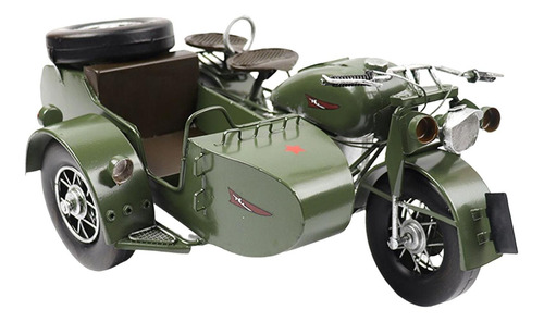 Aleación Diecast Miniatura Modelo Motocicleta Modelo Verde