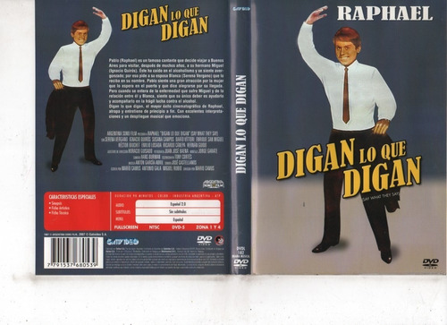 Digan Lo Que Digan - Dvd Original - Buen Estado