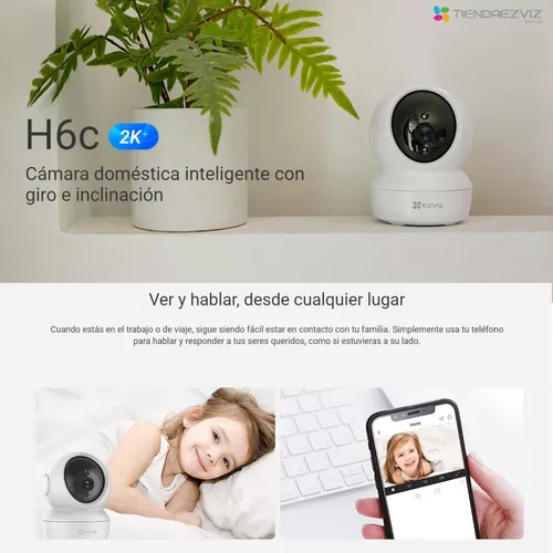 Camara De Seguridad Wifi Ip Ezviz Domo Interior 2k+