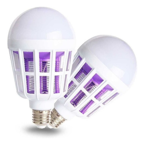 Lâmpada Led Mata Mosquito Insetos Pernilongo Moscas 15w