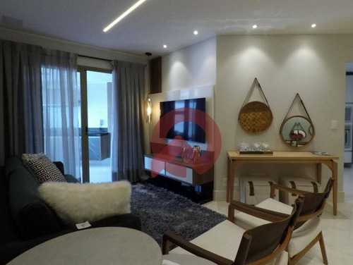 Imagem 20 de 30 de Apartamento Com 3 Dormitórios À Venda, 122 M² Por R$ 764.700,00 - Canto Do Forte - Praia Grande/sp - Ap2896