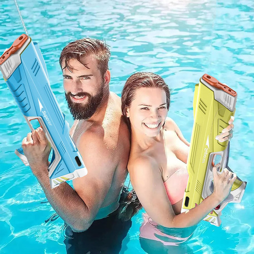Agua Electrica,pistola De Agua Niños Con Succión Automática