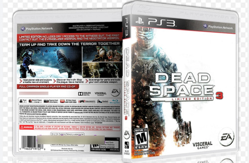 Dead Space 3  Limited Edition Electronic Arts Ps3 Físico