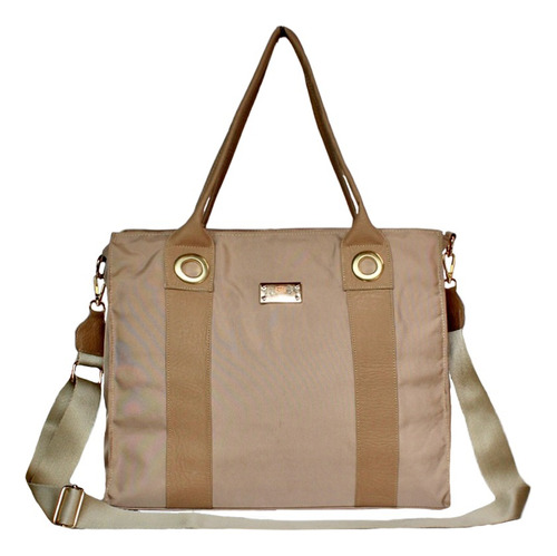 Bolso Shopper Doble Funcion De Dama Mujer Karla Chacon Tany