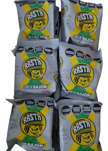 Alfajor Rasta Blanco X 18 U