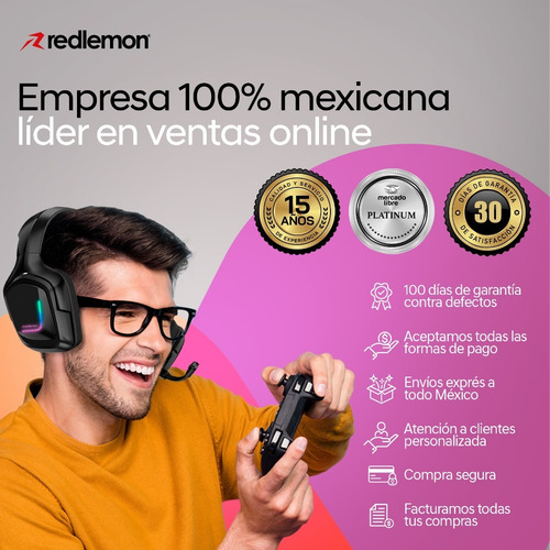 Redlemon Bocina Bluetooth Portátil Resistente Golpes Y Agua