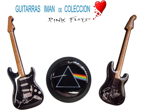 Artes Guitarras Iman Pink Floyd Colección
