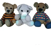 Comprar Amigurumis Oso En Crochet (muñecos Artesanal)
