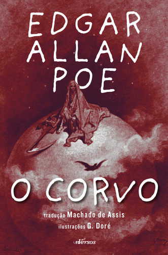 O Corvo (edição Ilustrada E Bilíngue), De Edgar Allan Poe. Nversos Editora, Capa Dura, Edição 1 Em Inglês, 2023