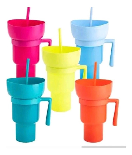 Vaso Snack 2 En 1 / Botanero