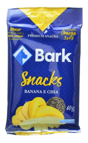 Bifinho Snacks Banana E Chia 60g Bark Full