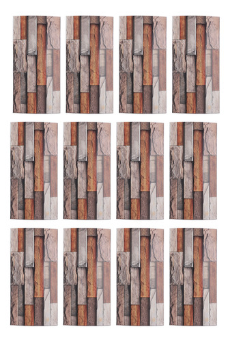 Adhesivo De Pared Para Azulejos, 12 Unidades, Pvc Engrosado,