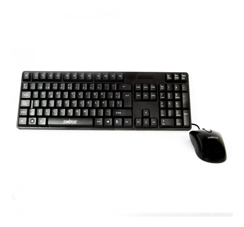 Kit Combo Teclado Y Mouse 3 Botones 105 Teclas Calidad