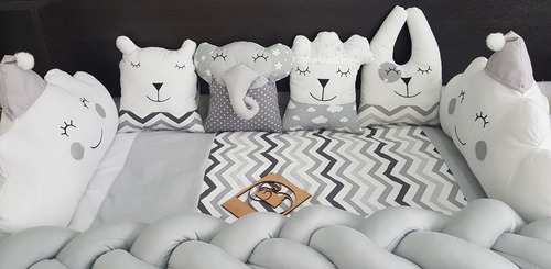 Chichoneras Set De Chicho Mas Acolchado Animalitos