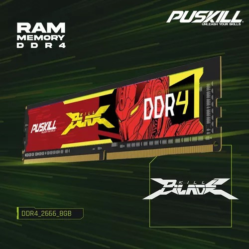 Memoria Puskill Killblade Para Jugadores De Escritorio Ddr4,