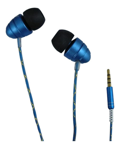 Headset In Ear Audifono Microfono Manos Libres Ovleng Ip340 Color Azul