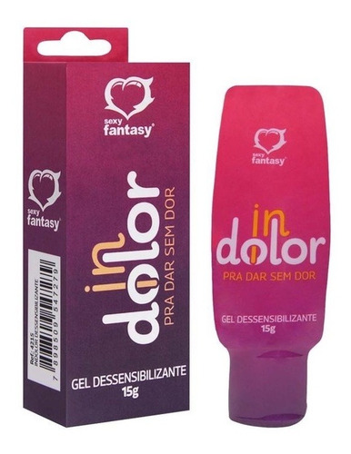 Gel Desensibilizante Anestésico Anal. Con Aloe Vera. Premium