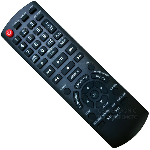 Control Remoto Sa Pm500 Schc20 Para Panasonic Audio