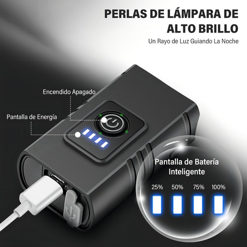 Hispeed Luces Delanteras Y Traseras Impermeables Para Bicicleta 300 Lm