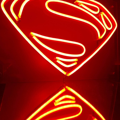 Letrero Neón Led Superman