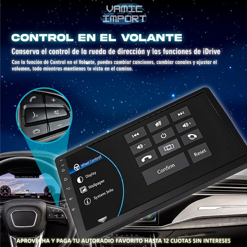Autoradio Android Changan Minivan New Van 2010-2023 + Cámara