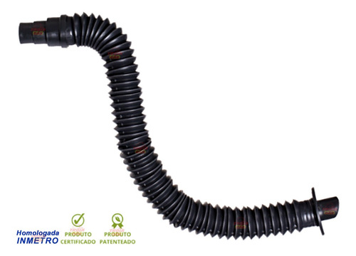 Imagem 2 de 6 de 2 Tubos Corrugado Extensível C/ Flange P/ Gnv