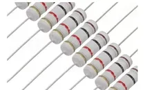 Comprar Kit 50un Resistores 2w De Potência Escolha 1 Valor Ohmico