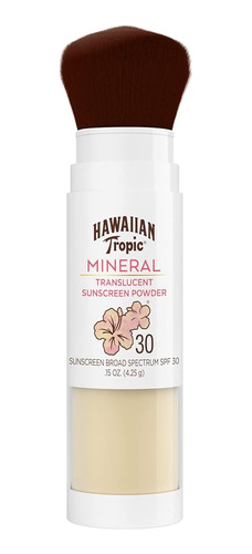 Brocha De Protección Solar En Polvo Mineral Hawaiian Tropic,